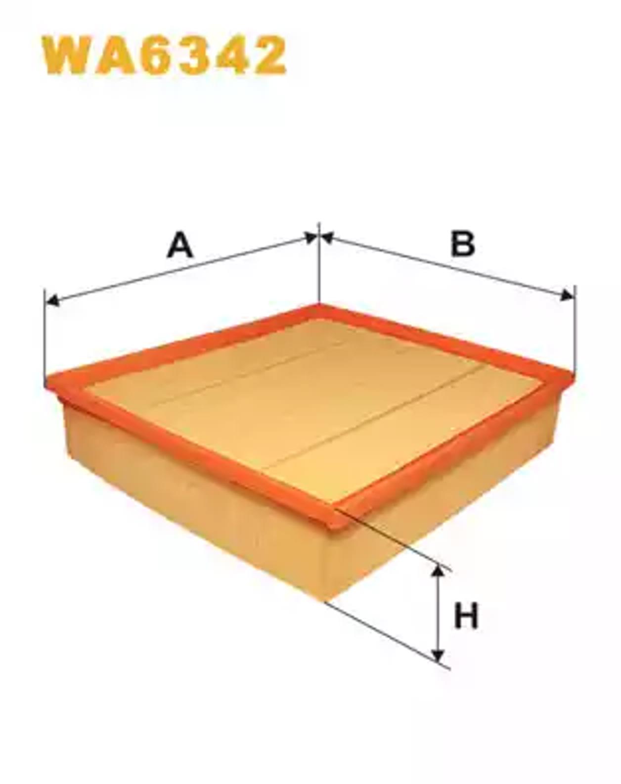Фильтр воздушный WIX WA6342