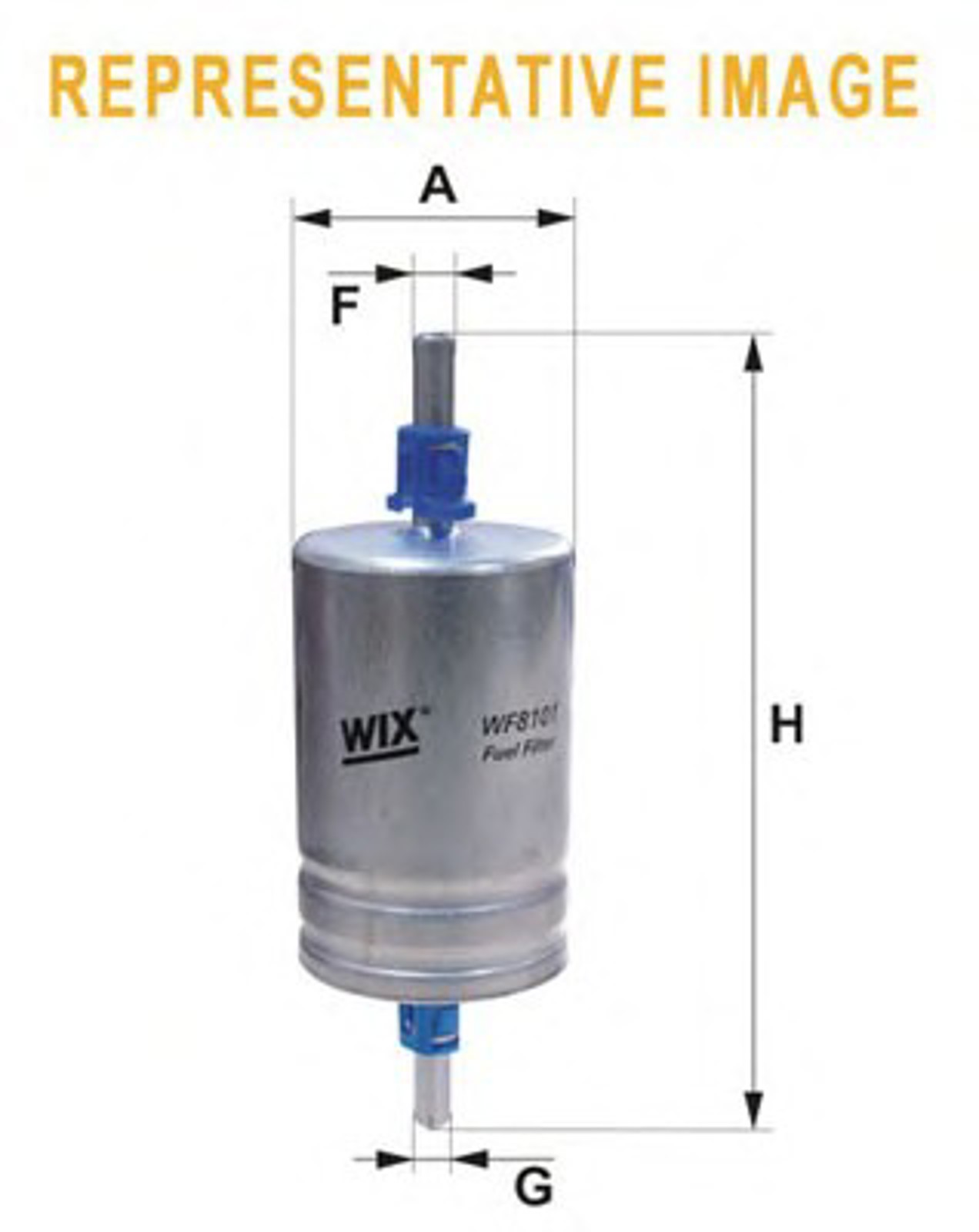 Фильтр топливный WIX WF8101