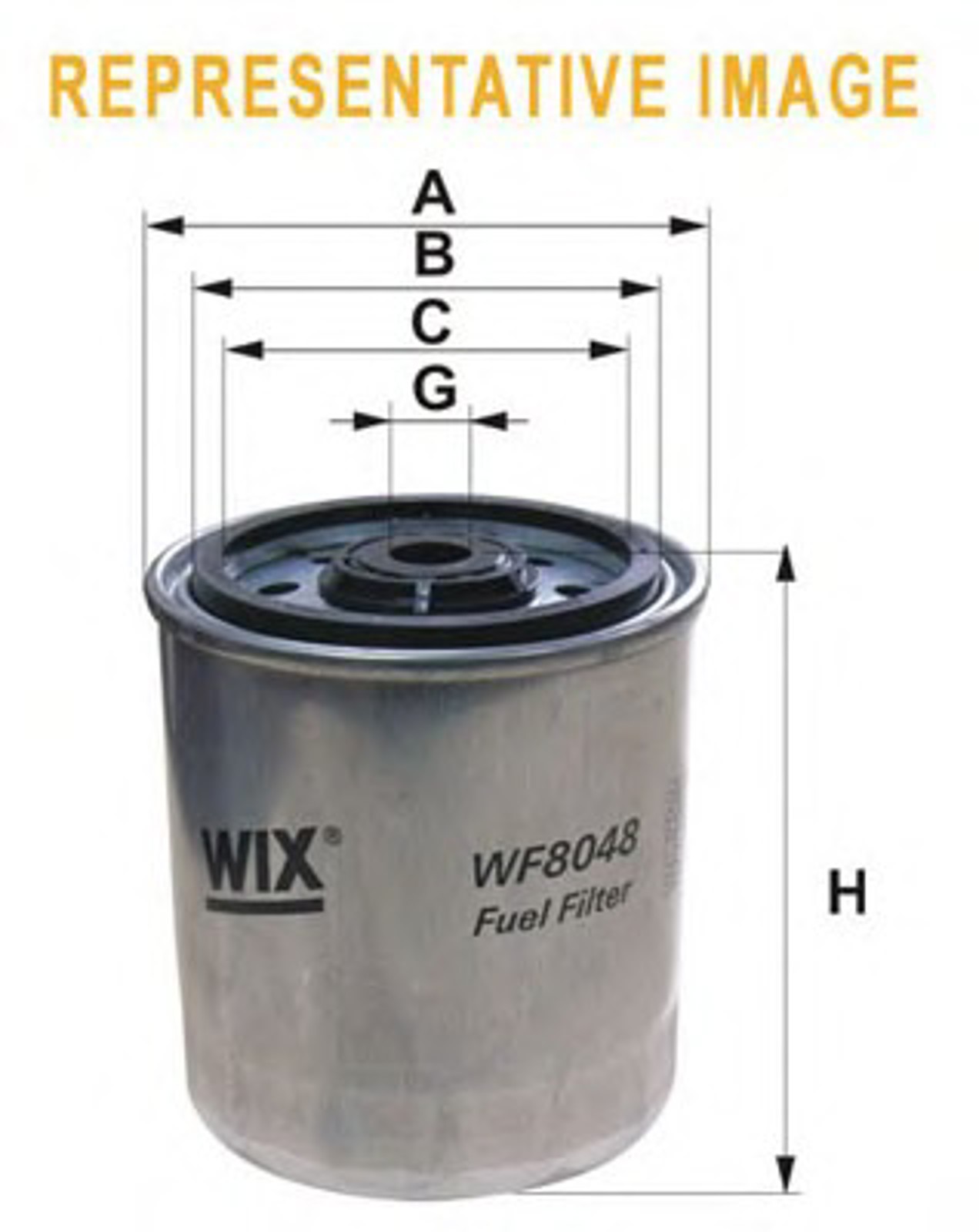 Фильтр топливный WIX WF8270