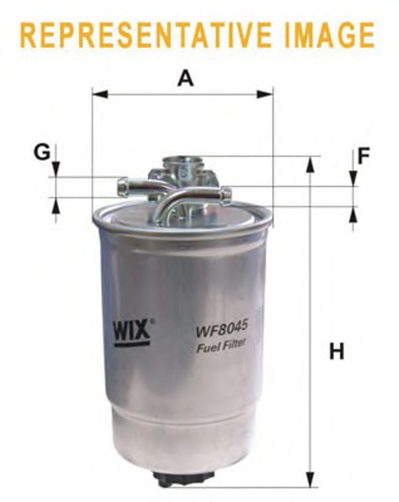 Фильтр топливный WIX WF8380