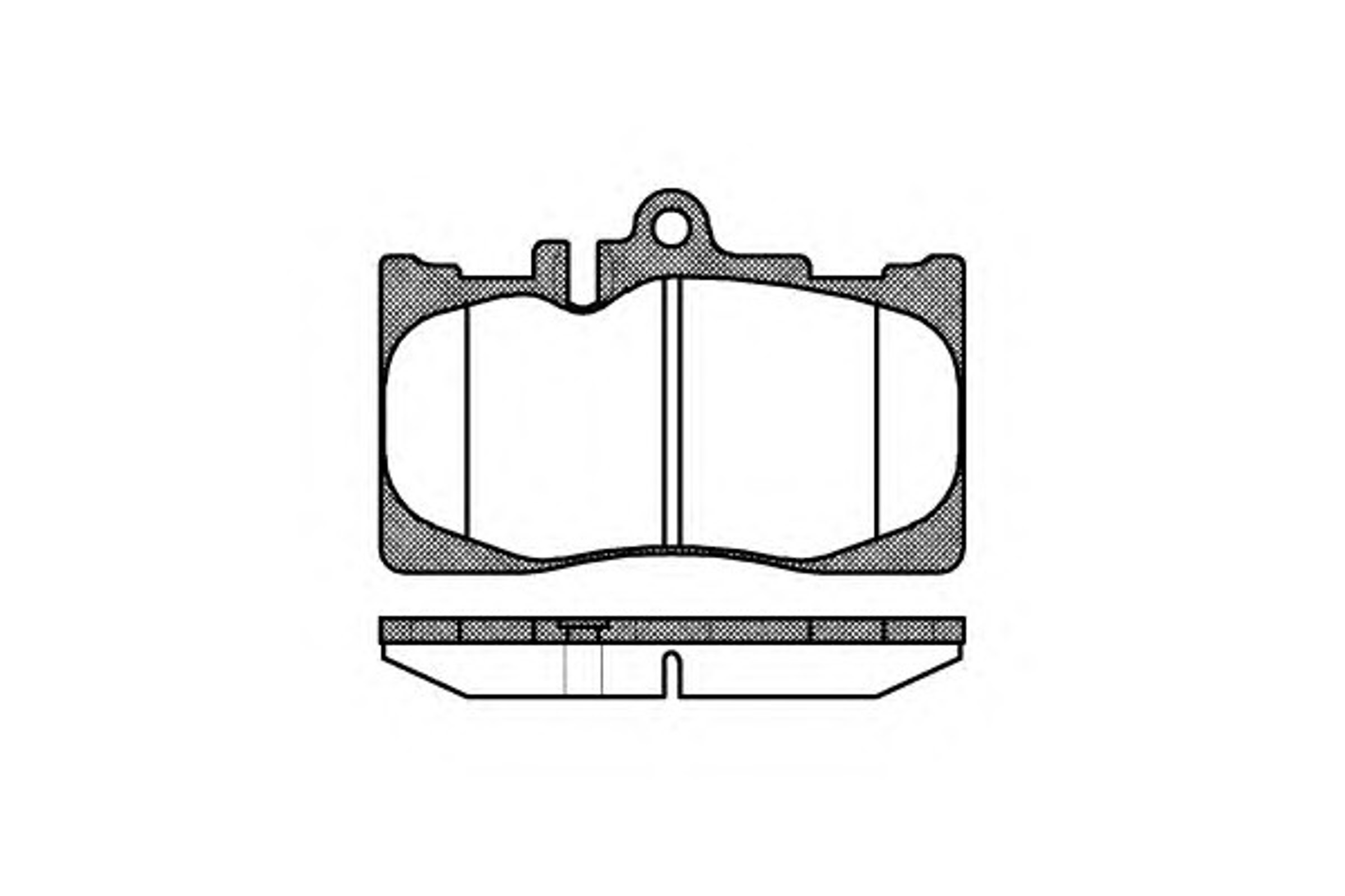 Колодки тормозные дисковые WOKING P9903.00