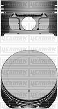 Поршень YENMAK 31-04101-000