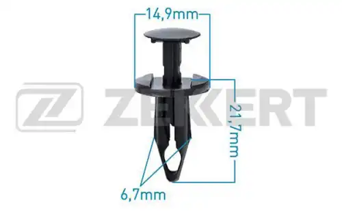 Клипса крепёжная general motors ZEKKERT BE3038