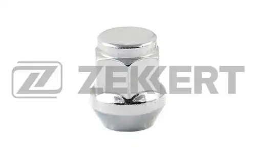 Гайка колесная конус 12mmx1.50 l28 ключ 19 хром zekkert be-4068 ZEKKERT BE4068