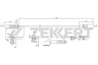 Se-6144 датчик abs задн. прав. vw crafter 30-50 06- mb sprinter (906 907) 09- ZEKKERT SE-6144