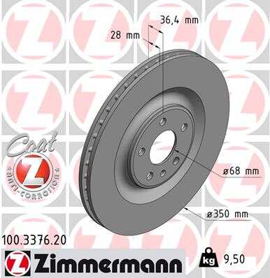 Тормозной диск coat z