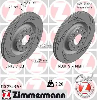 Тормозной диск black z