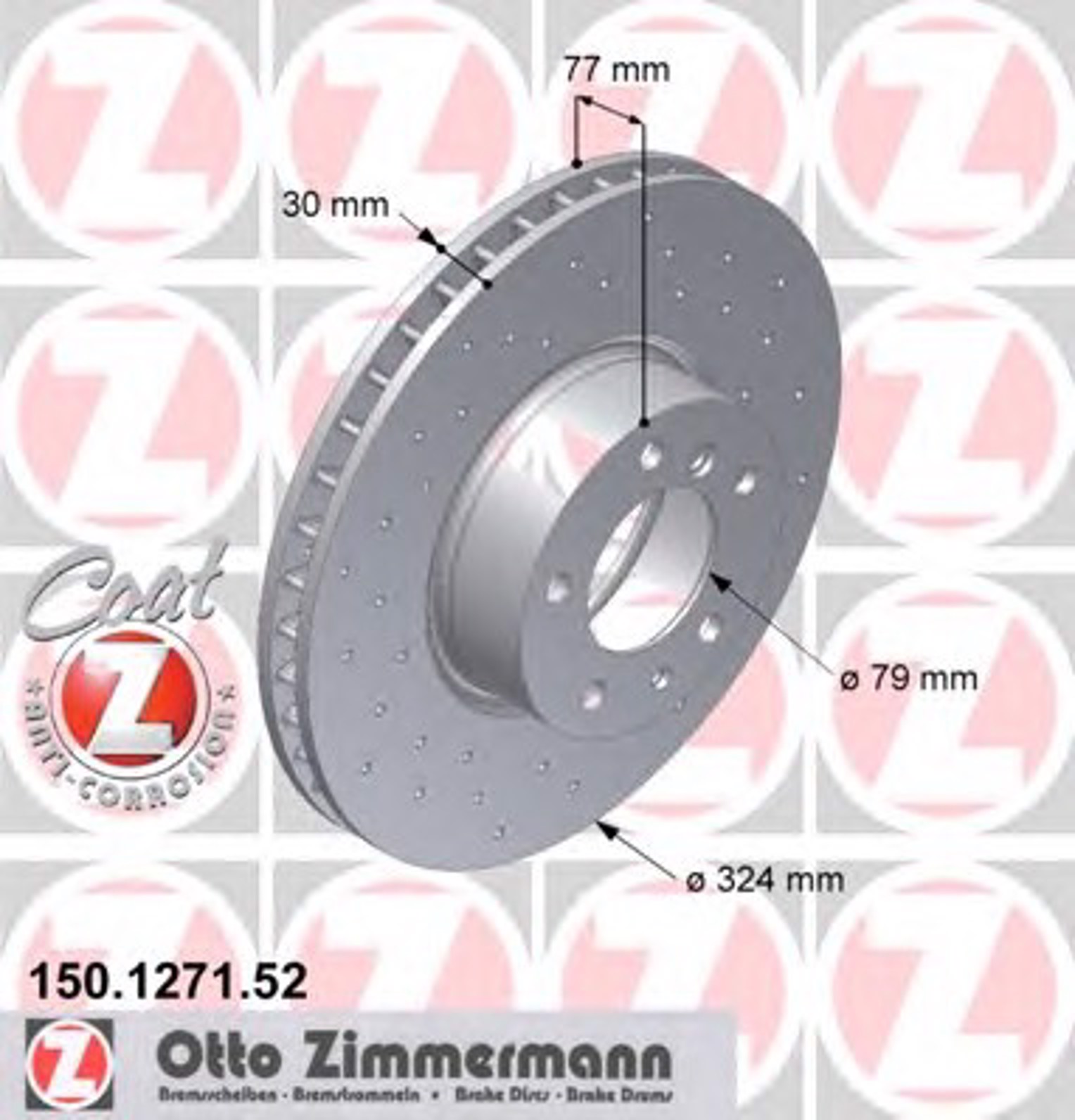 Тормозной диск sport brake disc z