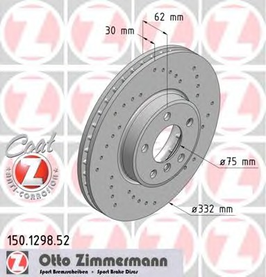 Тормозной диск sport brake disc z