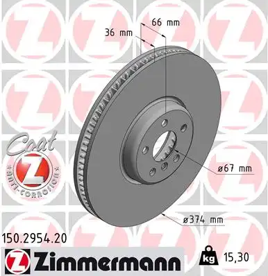Тормозной диск coat z