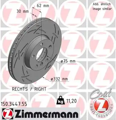 Тормозной диск black z