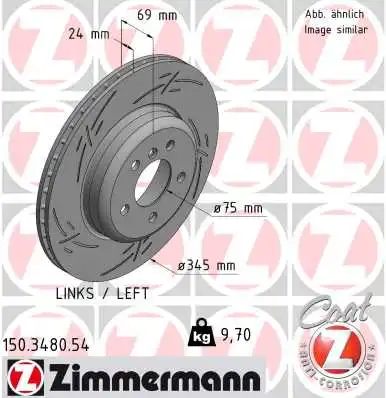 Тормозной диск black z