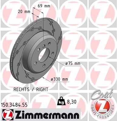 Тормозной диск black z