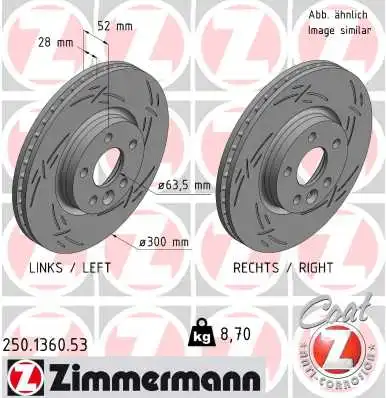 Тормозной диск black z