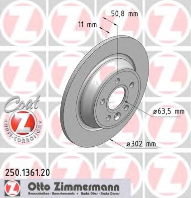 Тормозной диск coat z
