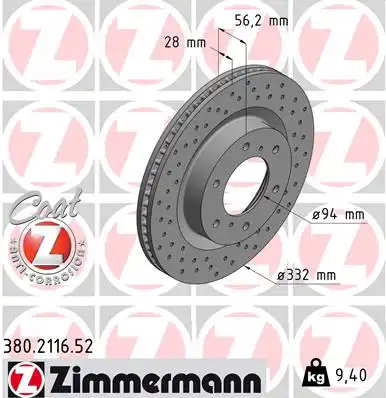 Тормозной диск sport brake disc z