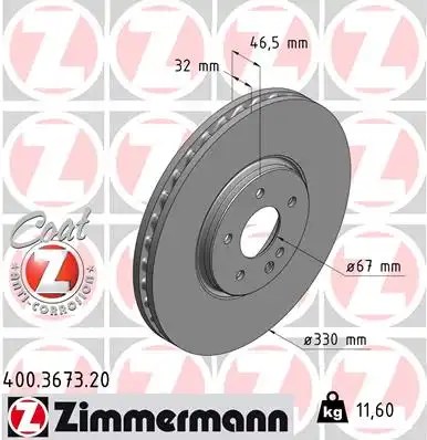 Тормозной диск coat z
