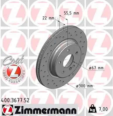 Тормозной диск sport brake disc z