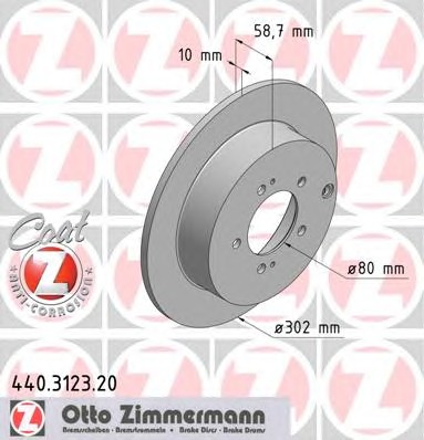 Тормозной диск coat z
