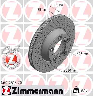 Тормозной диск coat z