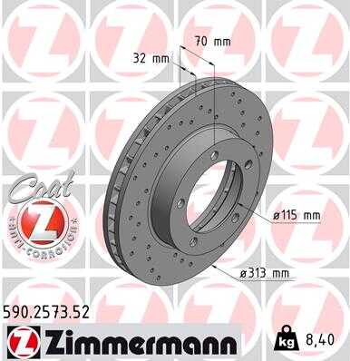 Тормозной диск sport brake disc z