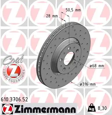 Тормозной диск sport brake disc z