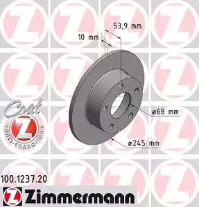 Тормозной диск coat z