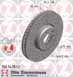 Тормозной диск sport brake disc z