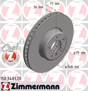 Тормозной диск coat z