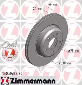 Тормозной диск coat z