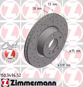 Тормозной диск sport brake disc z