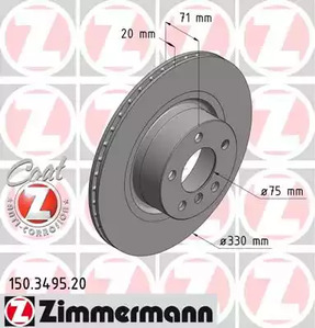 Тормозной диск coat z