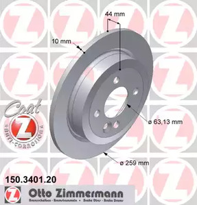 Тормозной диск coat z