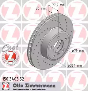 Тормозной диск sport brake disc z