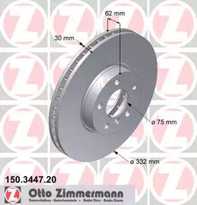Тормозной диск coat z
