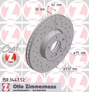 Тормозной диск sport brake disc z