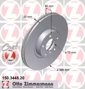 Тормозной диск coat z
