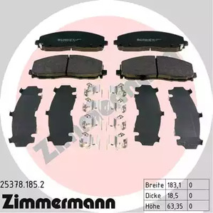 Тормозные колодки ZIMMERMANN 25378.185.2