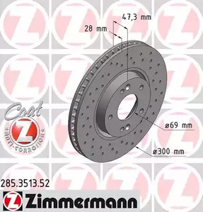 Тормозной диск sport brake disc z
