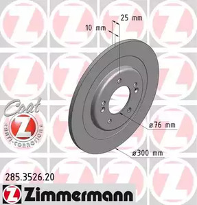 Тормозной диск coat z