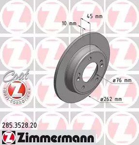 Тормозной диск coat z