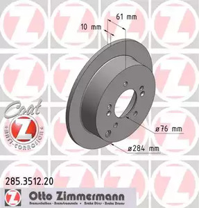 Тормозной диск coat z