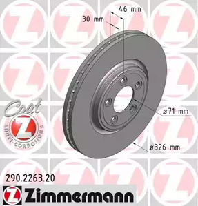 Тормозной диск coat z