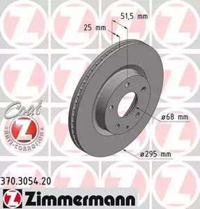 Тормозной диск coat z