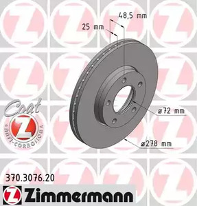 Тормозной диск coat z
