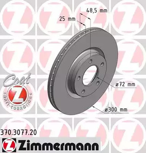 Тормозной диск coat z