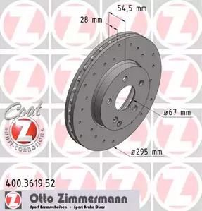 Тормозной диск sport brake disc z