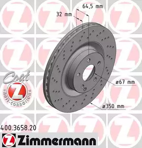 Тормозной диск coat z