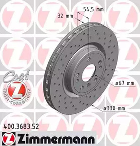 Тормозной диск sport brake disc z