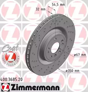 Тормозной диск coat z